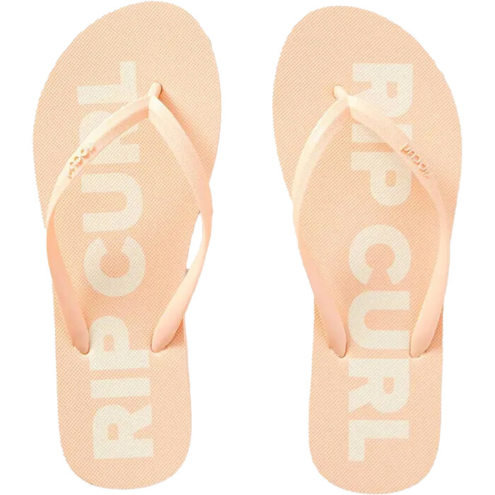 2024 Rip Curl Frauen Klassische Surf Bloom Open Toe Flip Flops 16FWOT - Peach